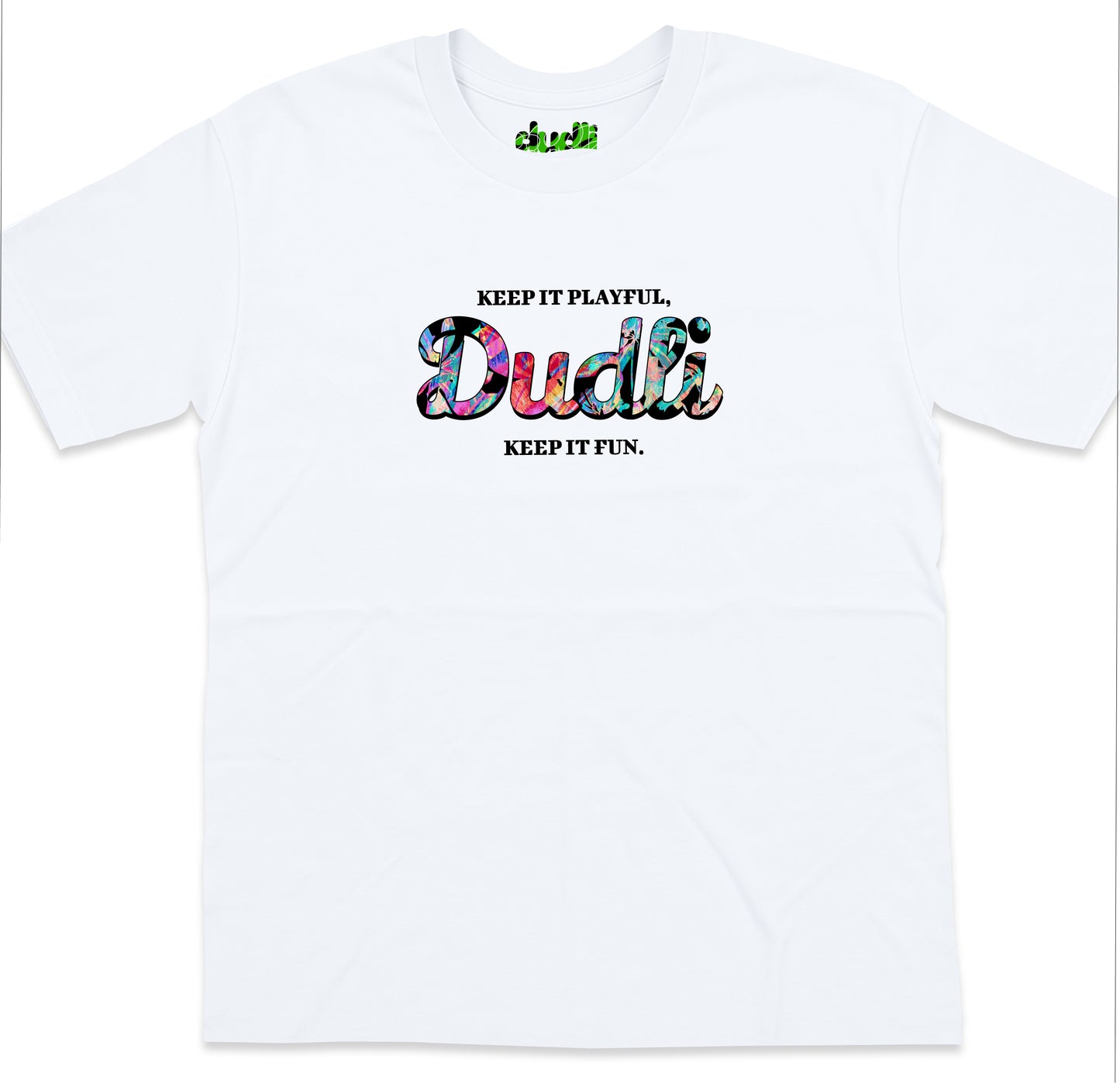 Dudli Graphic Tshirts - Where's Dot - Calm - oversized_fit