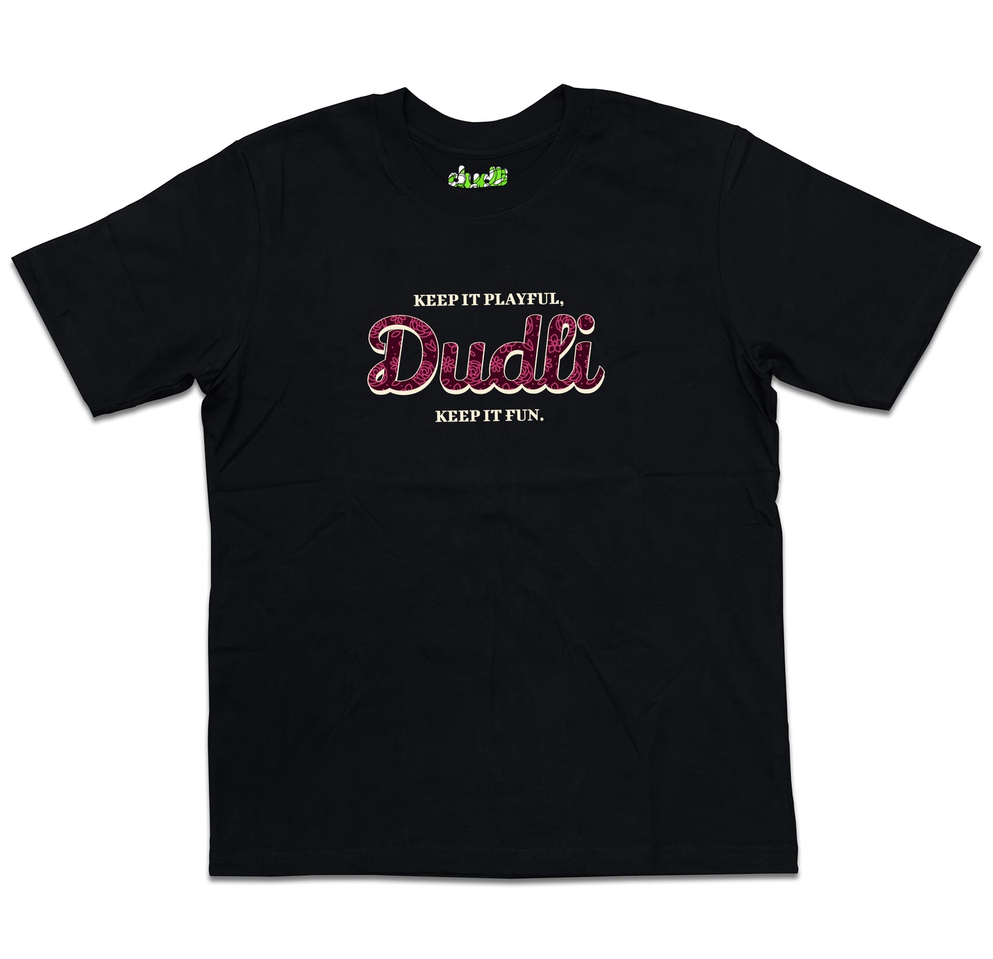 Dudli Graphic Tshirts - Where's Dot - Paisley Royale - oversized_fit
