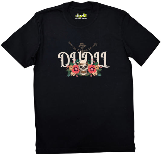 Dudli Graphic Tees - Dudlify - Skull - Black - regular_fit