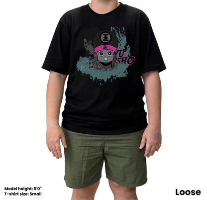 Dudli Playful Graphic Tshirts - FC - YH Jr. - oversized_fit