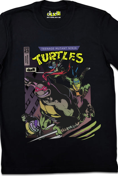 Dudli Playful Graphic Tshirts - FC Ninja Turtles Cover - product_card