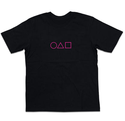 Dudli Playful Graphic Tees - Pink Guards - Player 456 - oversized_fit