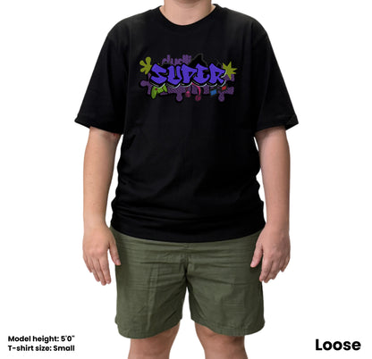 Dudli Playful Graphic Tshirts - Graffitti - SUPER - Jammy - oversized_fit