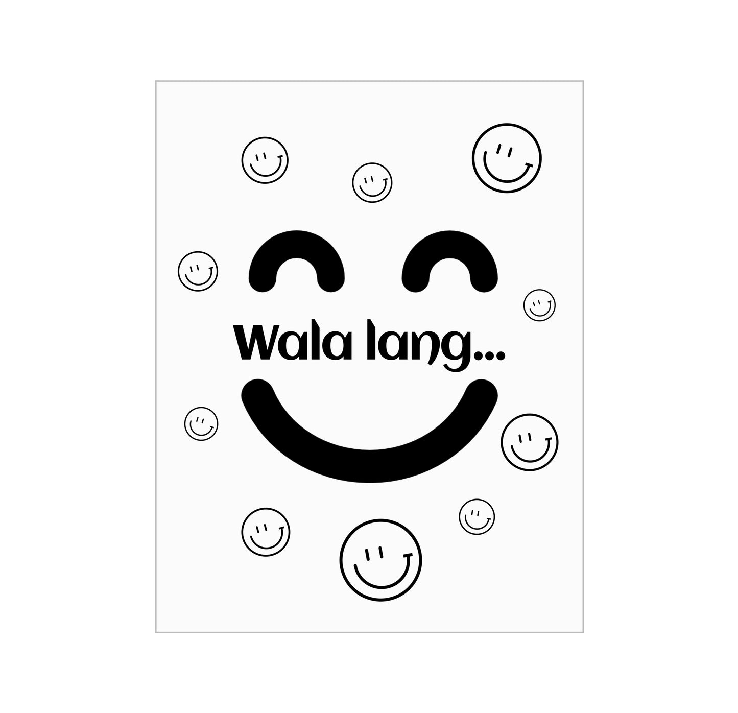 Dudli Greeting Card - Just Feeling Thoughtful