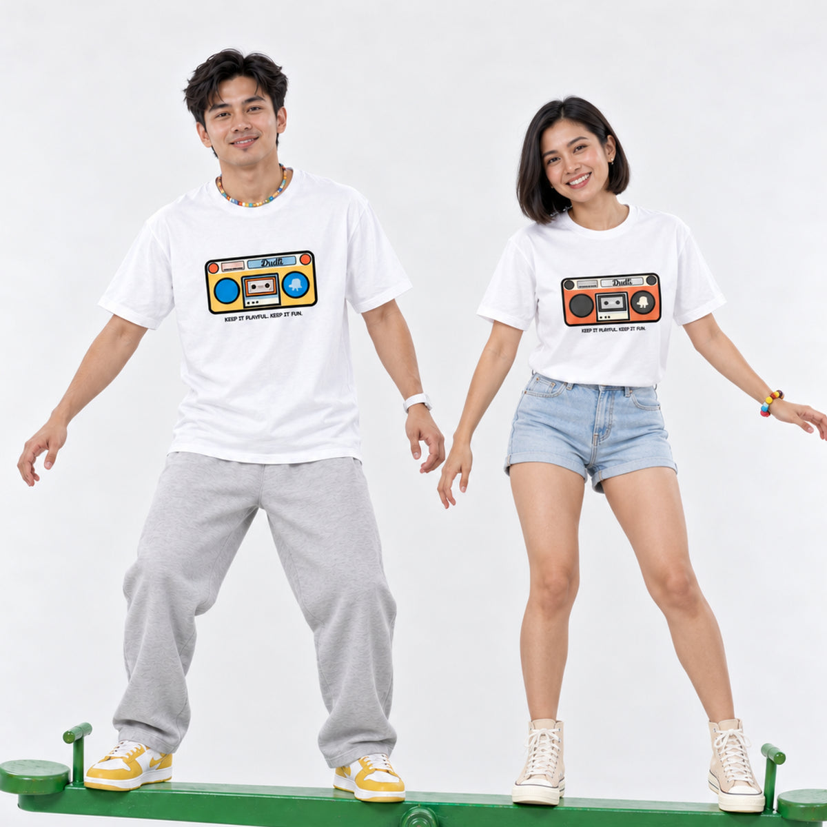 Dudli Graphic Tees Groovy HUE - Funk - oversized_fit