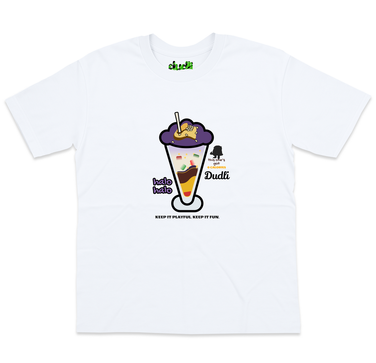 Dudli Graphic Tees Halo-Halo - oversized_fit
