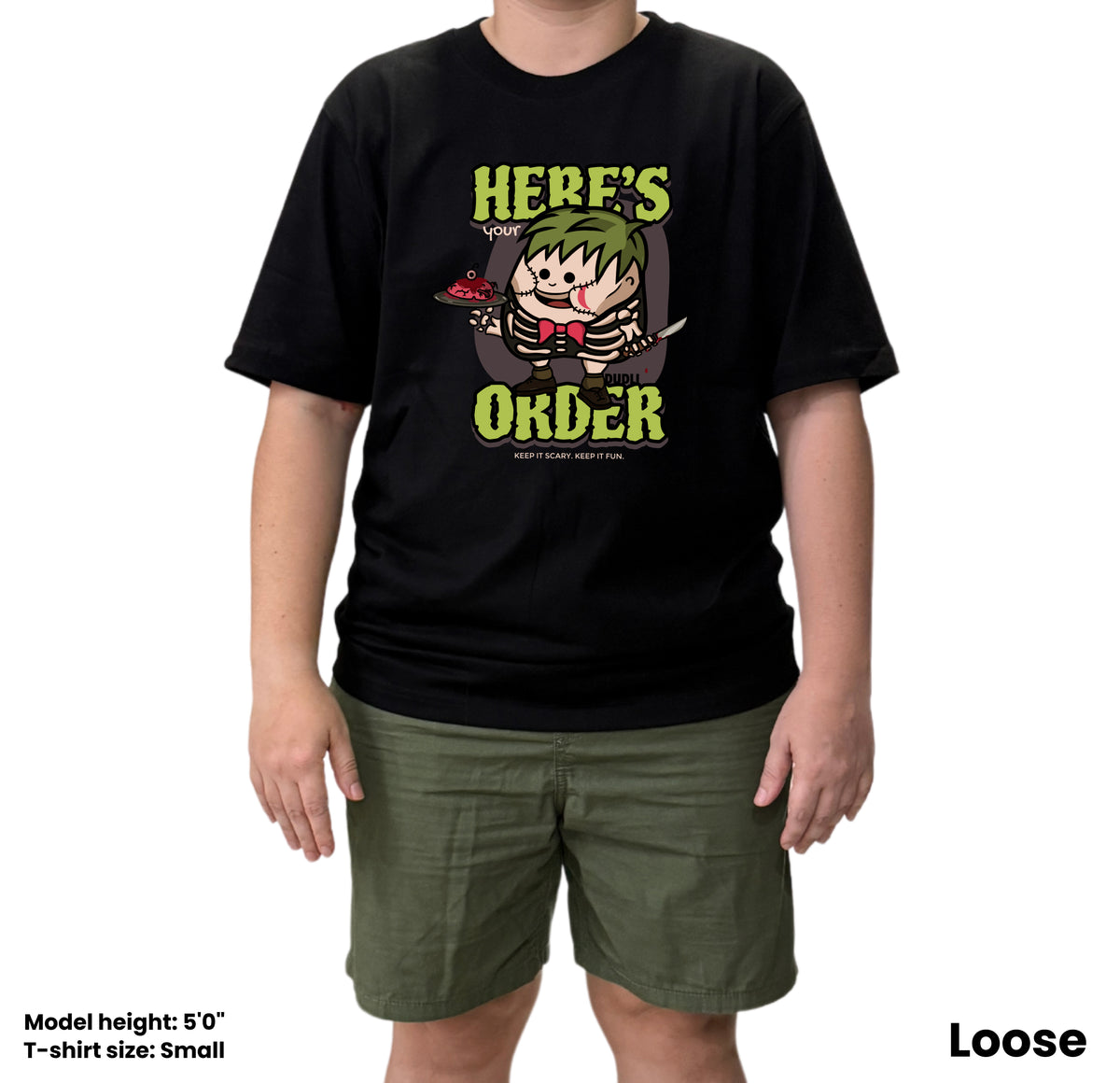Dudli Graphic Tees - Here's Your Order - oversized_fit