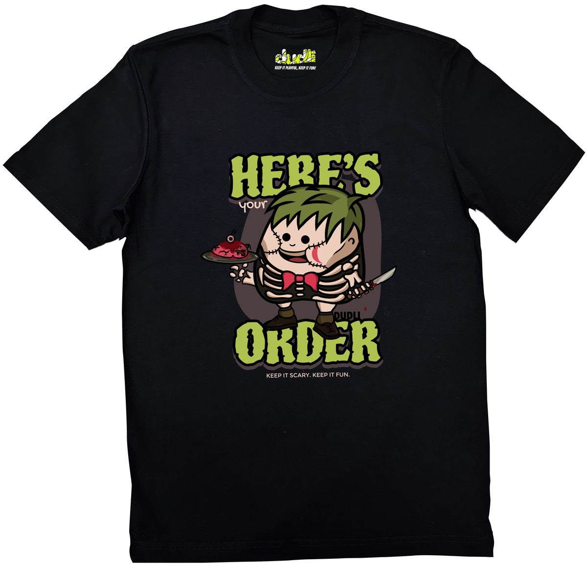 Dudli Graphic Tees - Here's Your Order - regular_fit