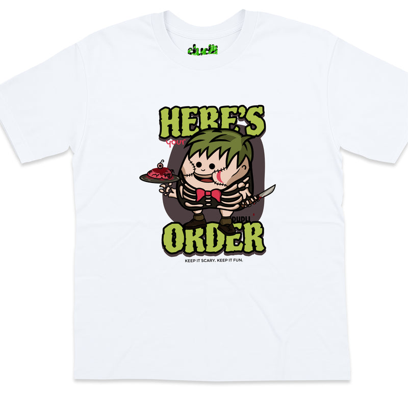 Here's Your Order - White