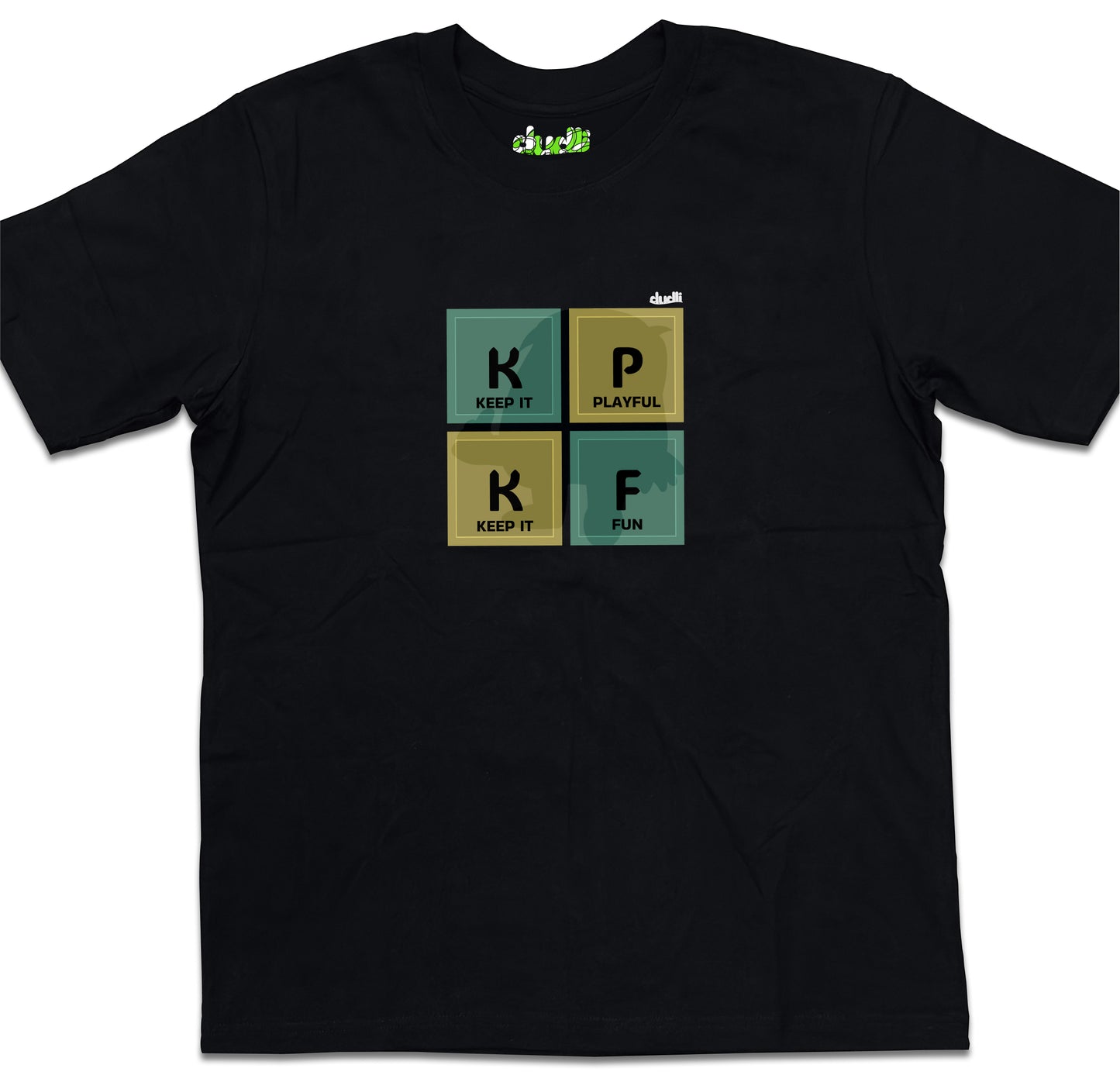 Dudli Playful Graphic Tshirts - KIPKIF - Block Play - Classic - oversized_fit