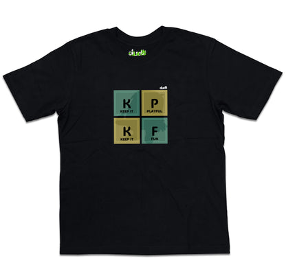 Dudli Playful Graphic Tshirts - KIPKIF - Block Play - Classic - oversized_fit