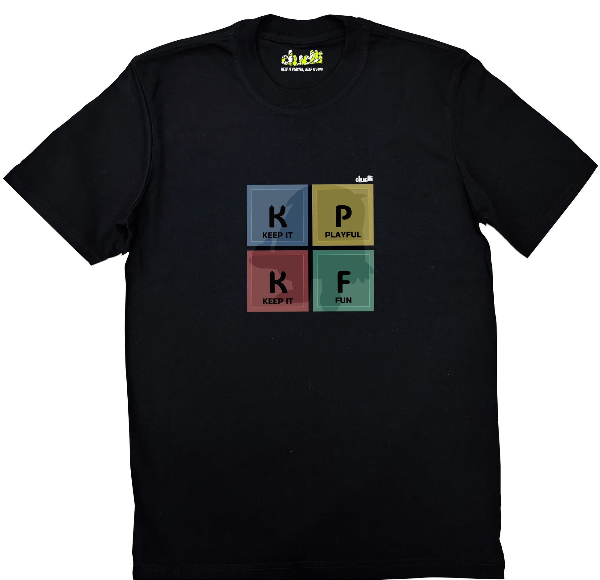 Dudli Playful Graphic Tshirts - KIPKIF - Block Play - Multimix - regular_fit
