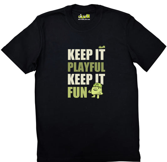Dudli Playful Graphic Tshirts - KIPKIF - Bold Lime - regular_fit