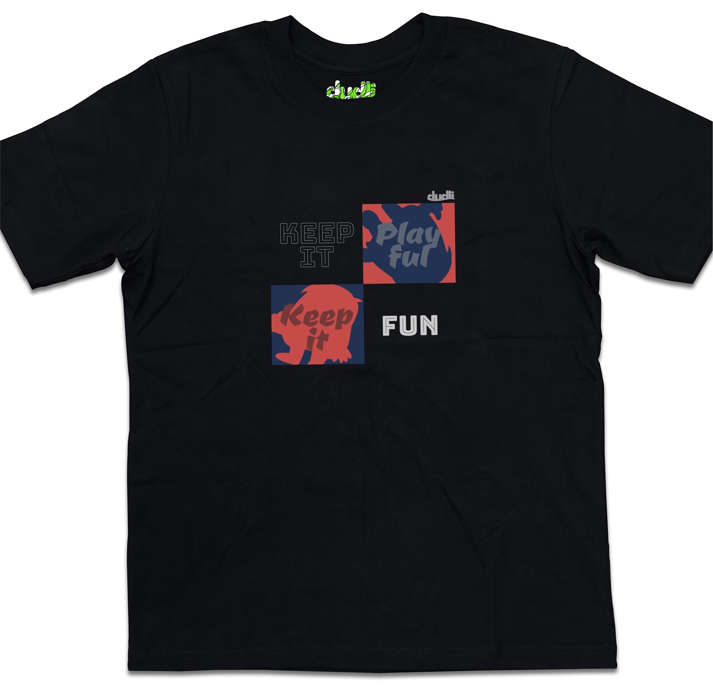Dudli Playful Graphic Tshirts - KIPKIF - Duo - oversized_fit