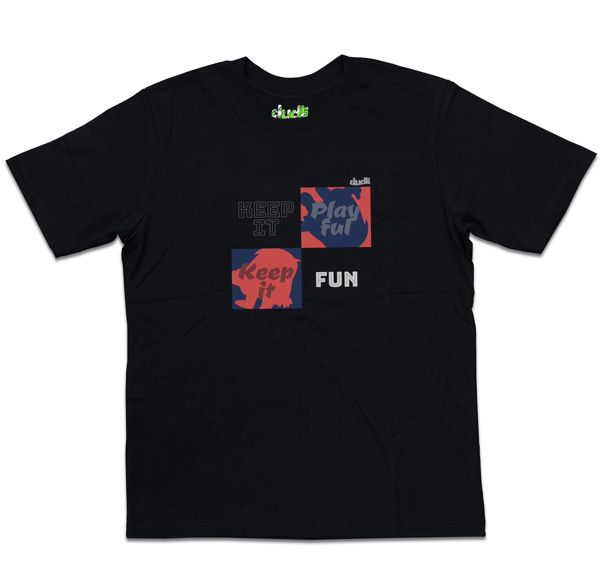 Dudli Playful Graphic Tshirts - KIPKIF - Duo - oversized_fit