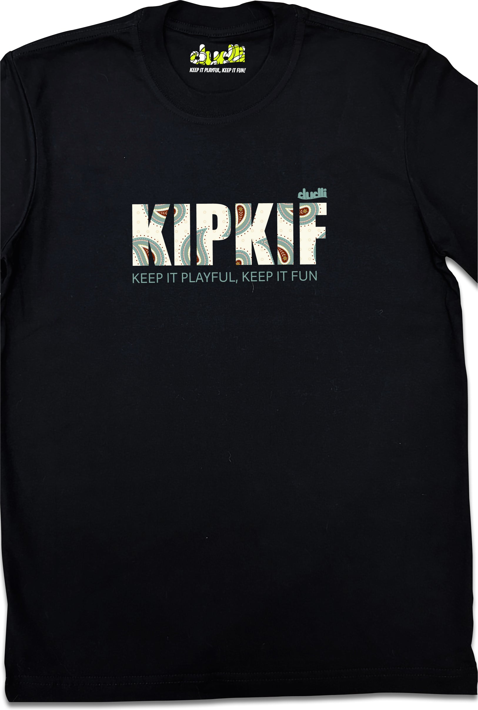 Dudli Playful Graphic Tshirts - KIPKIF - Paisley Flow - product_card