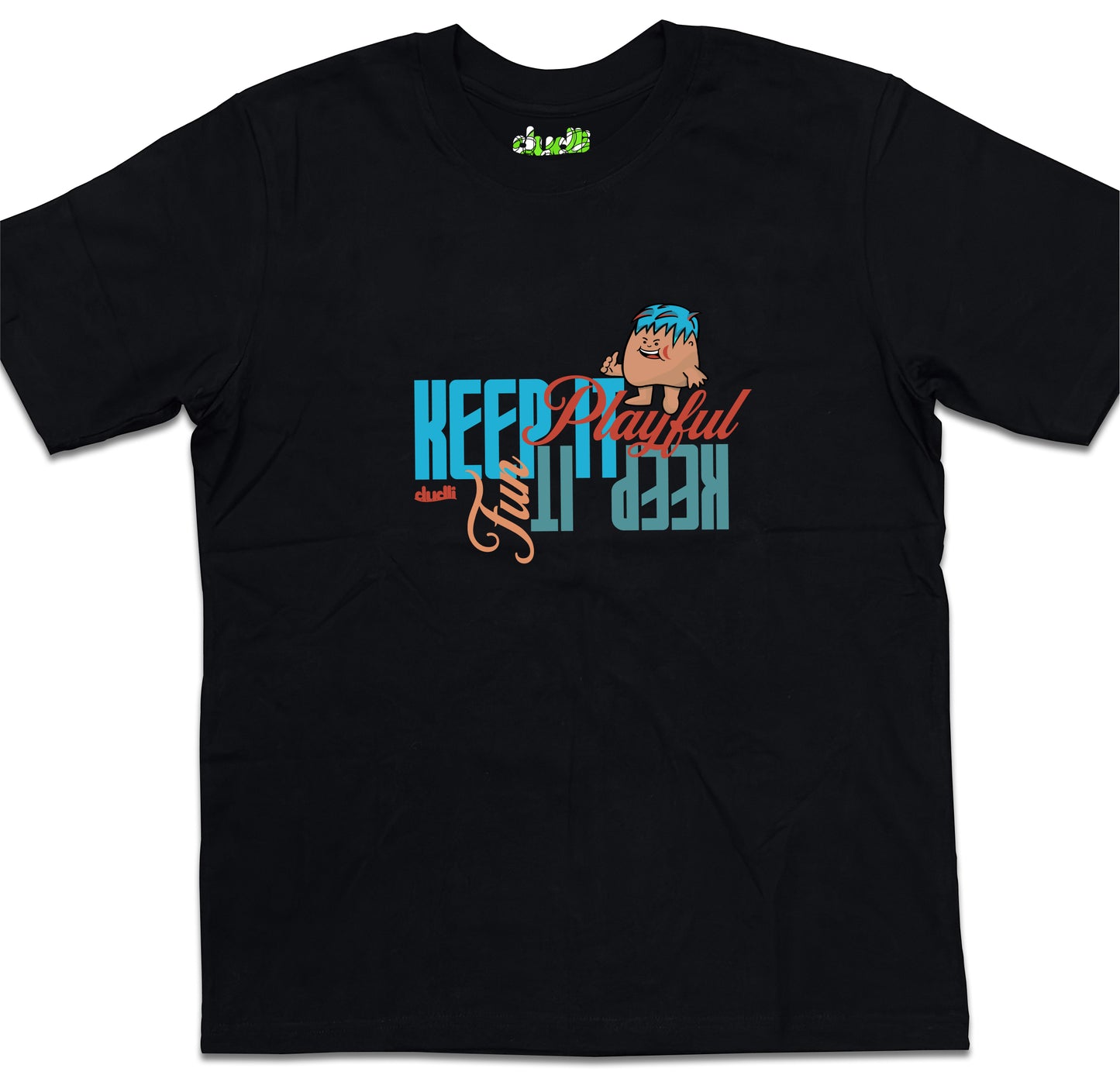 Dudli Playful Graphic Tshirts - KIPKIF - Playburst - oversized_fit