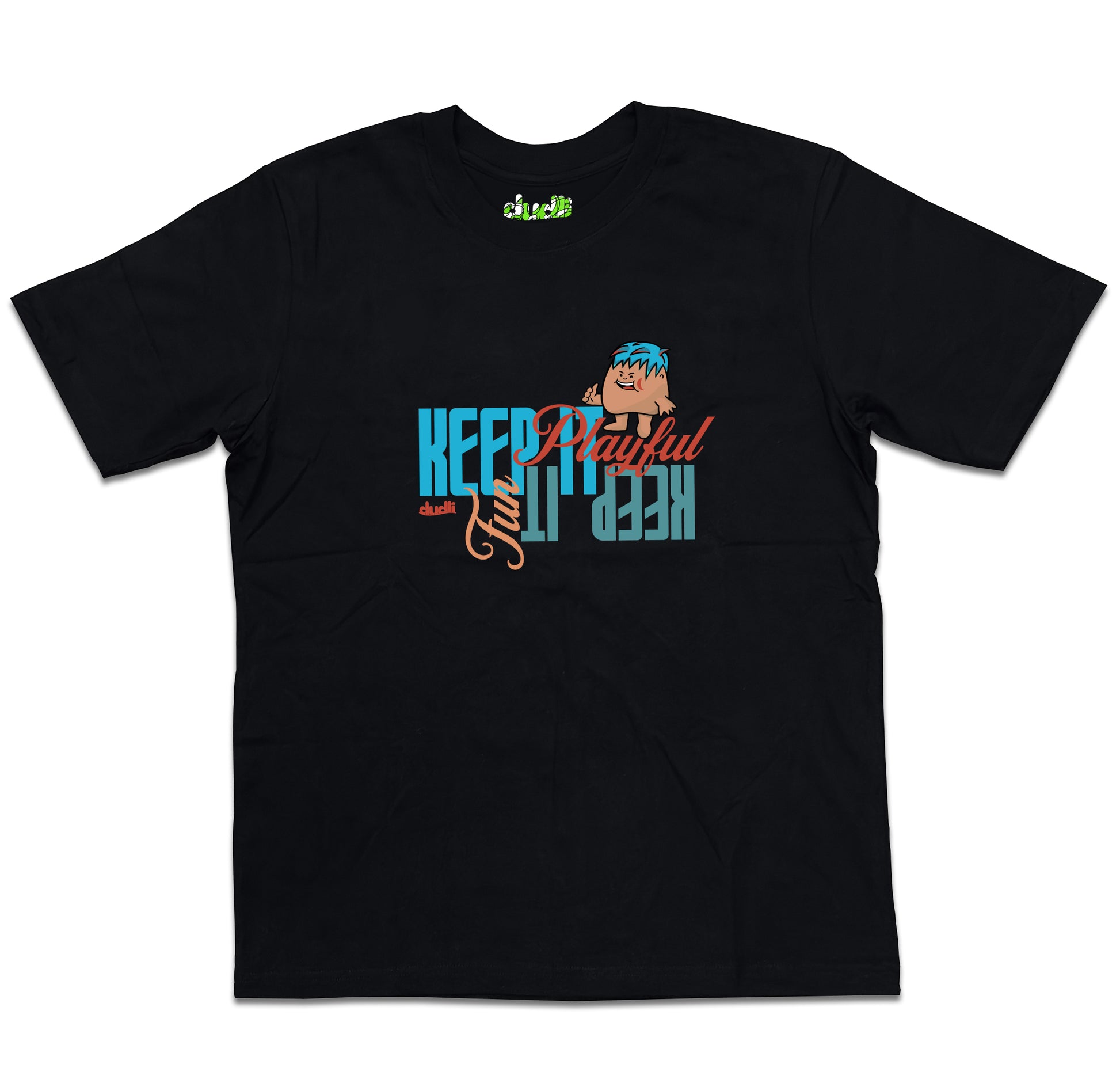 Dudli Playful Graphic Tshirts - KIPKIF - Playburst - oversized_fit