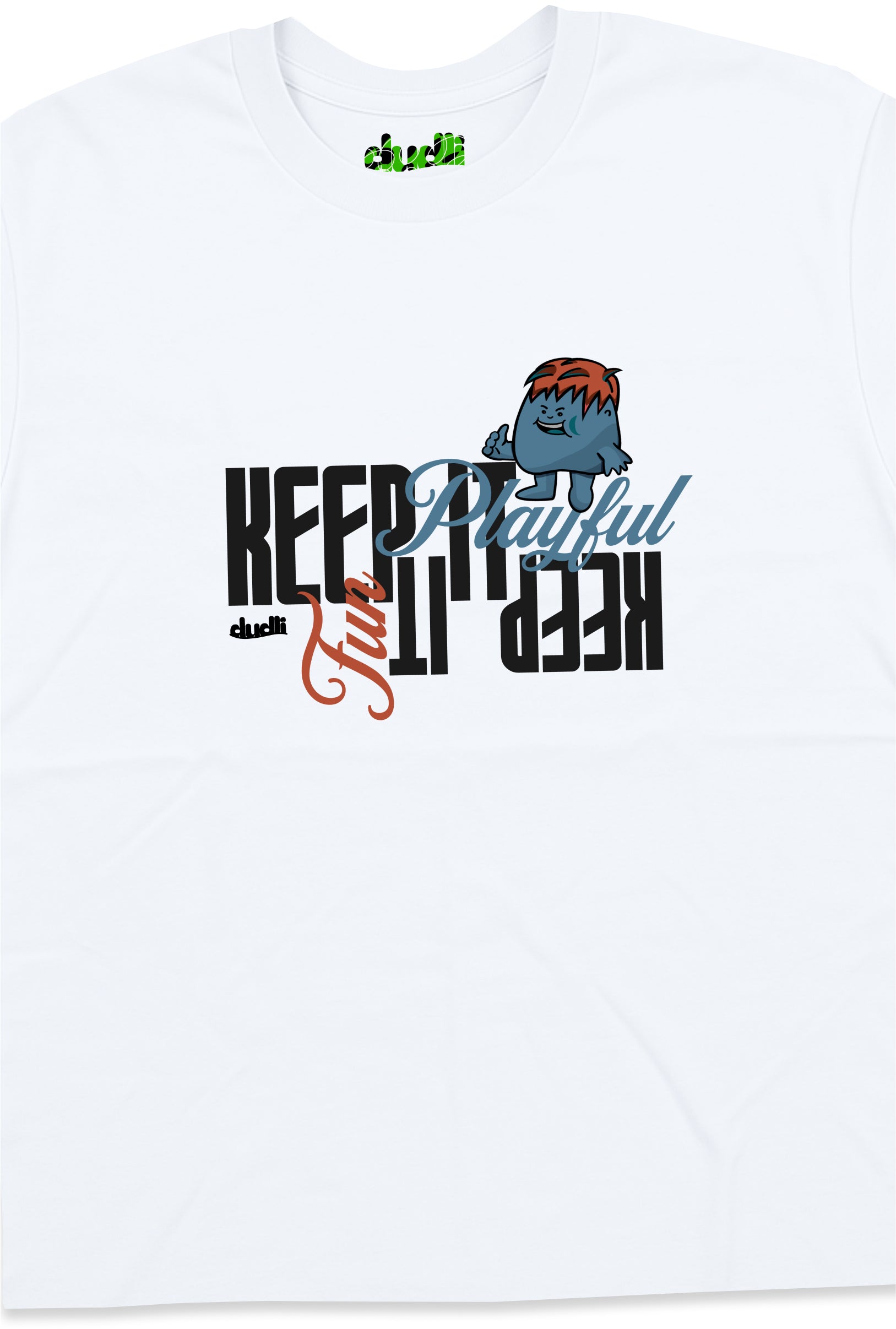 Dudli Playful Graphic Tshirts - KIPKIF - Shadowburst - product_card