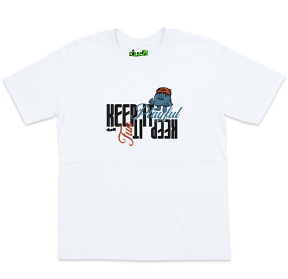 Dudli Playful Graphic Tshirts - KIPKIF - Shadowburst - oversized_fit