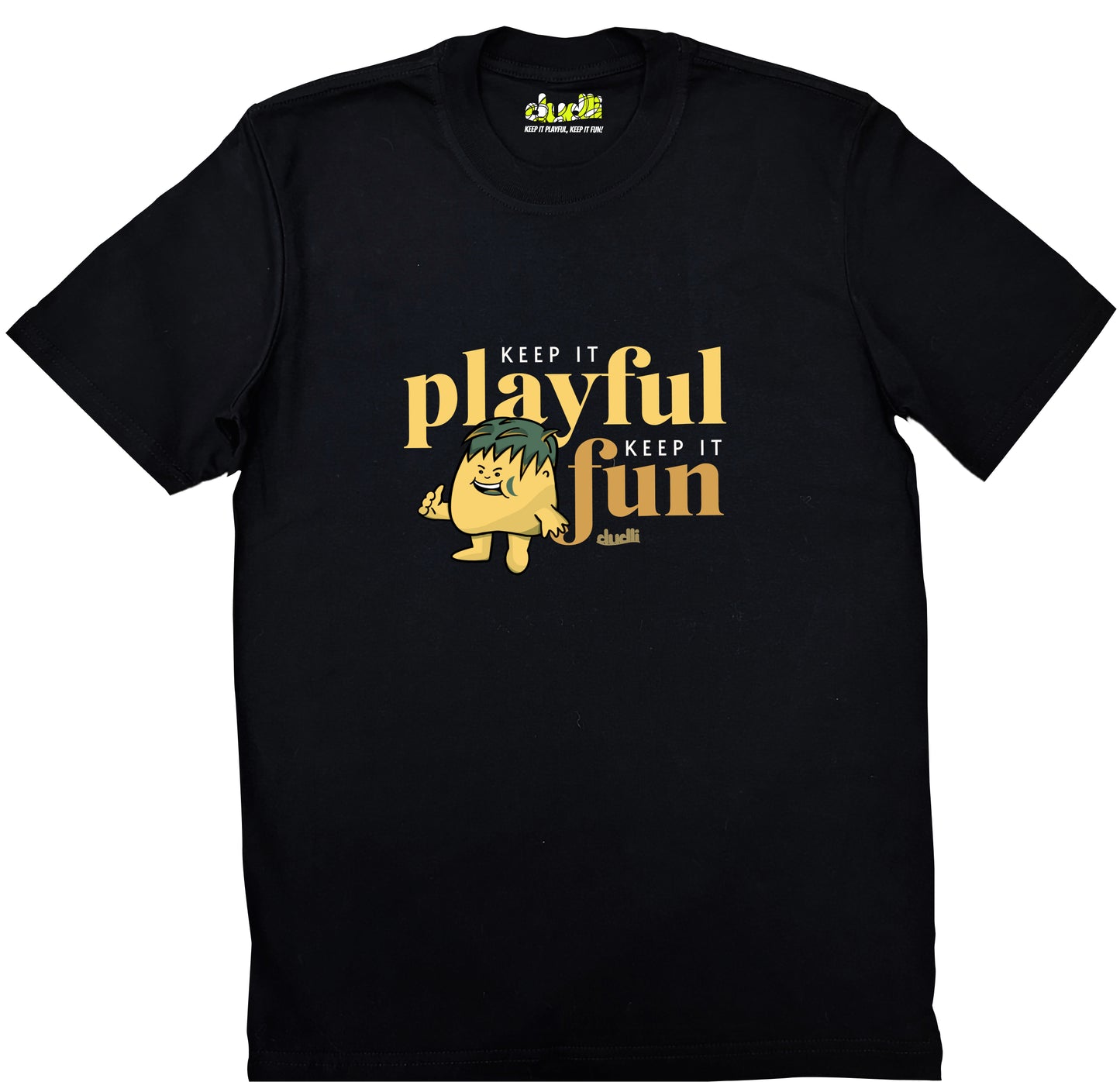 Dudli Playful Graphic Tshirts - KIPKIF - Sunny Mint - regular_fit