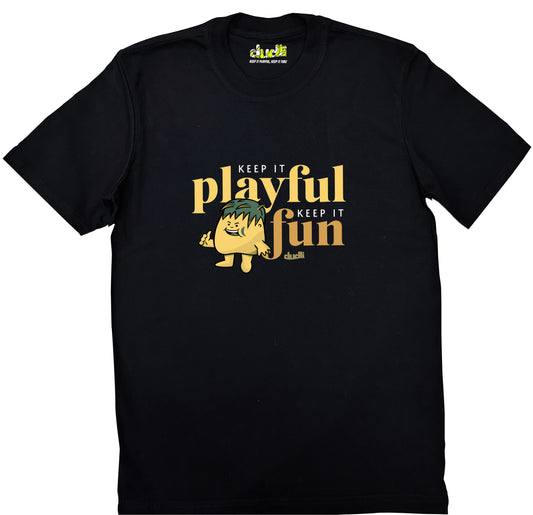 Dudli Playful Graphic Tshirts - KIPKIF - Sunny Mint - regular_fit