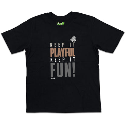Dudli Playful Graphic Tshirts - KIPKIF - Warm Drift - oversized_fit