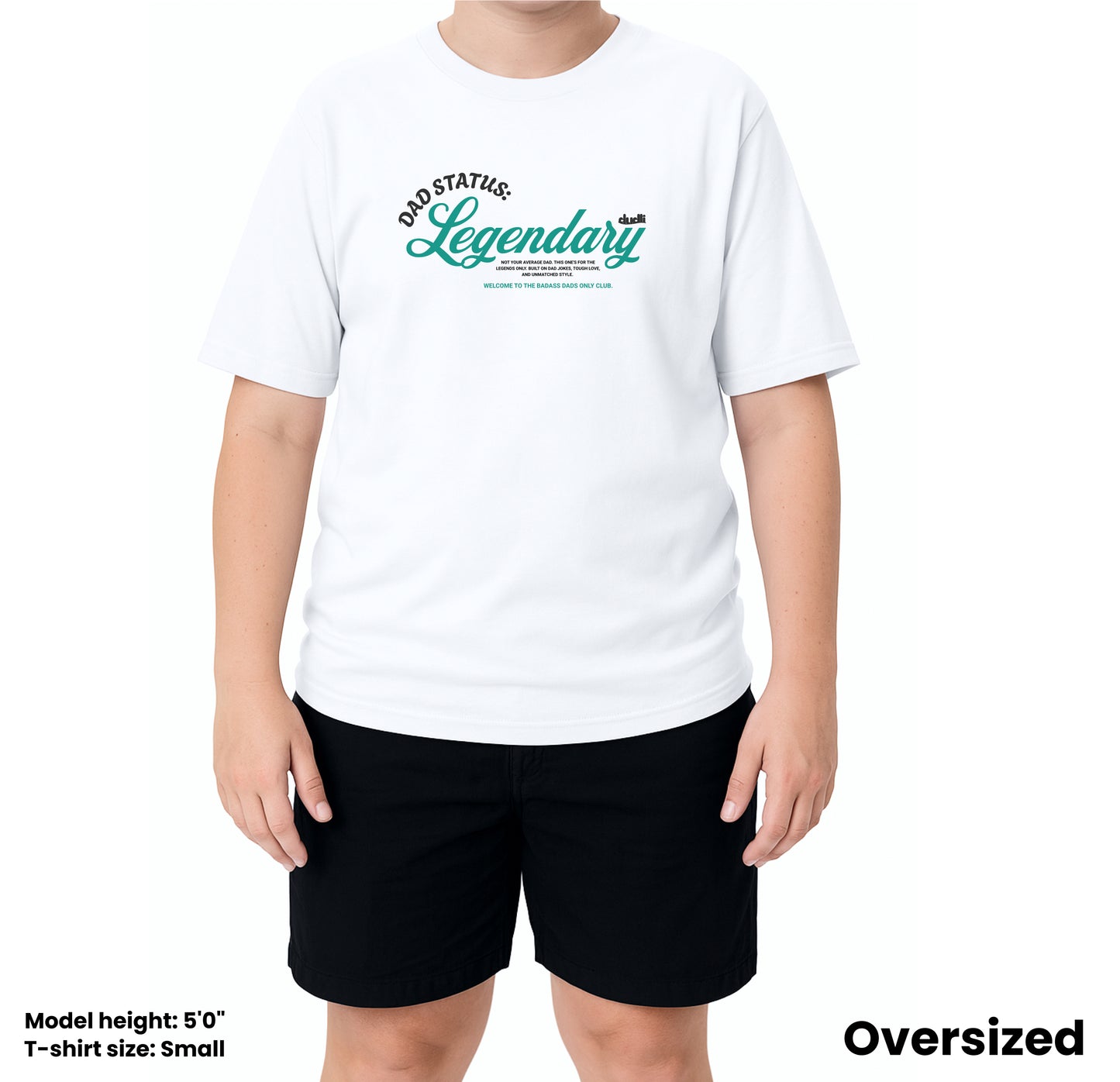 Dudli Graphic Tees - Legendary - Cool - oversized_fit