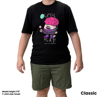 Dudli Graphic Tees Let's Play - regular_fit