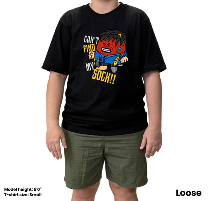 Dudli Graphic Tees - Can't Find It (MAD Dot) - oversized_fit