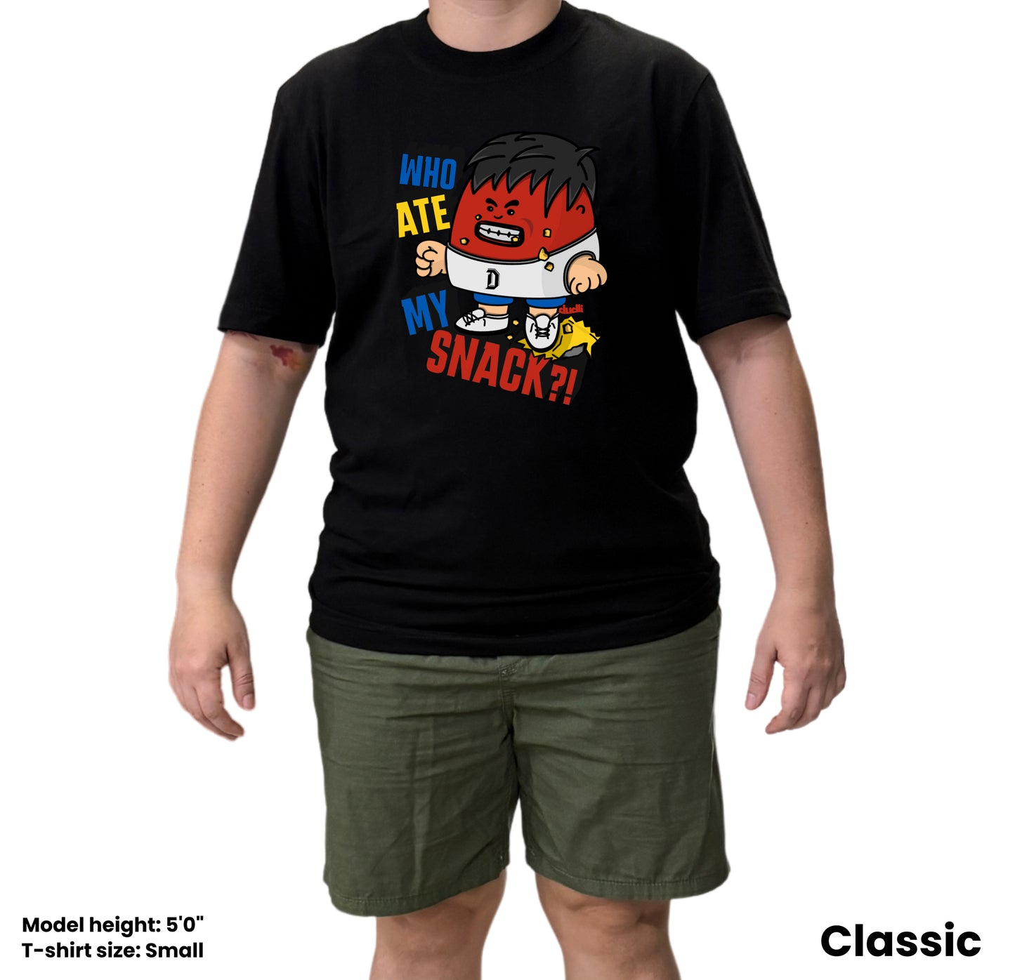 Dudli Graphic Tees - Who Ate It? (MAD Dot) - regular_fit