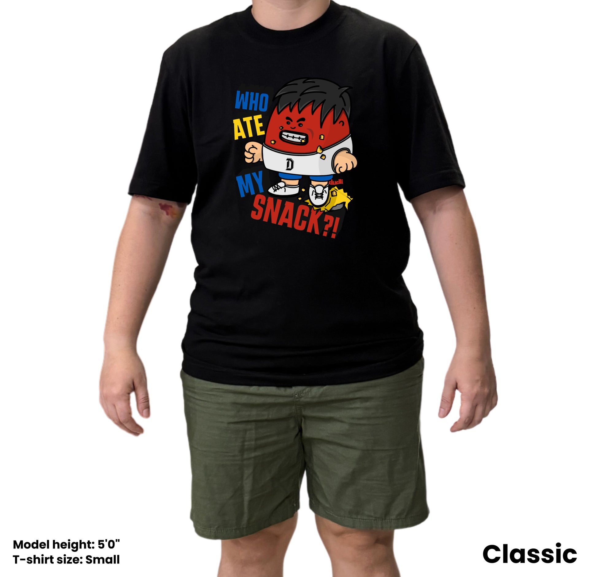 Dudli Graphic Tees - Who Ate It? (MAD Dot) - regular_fit