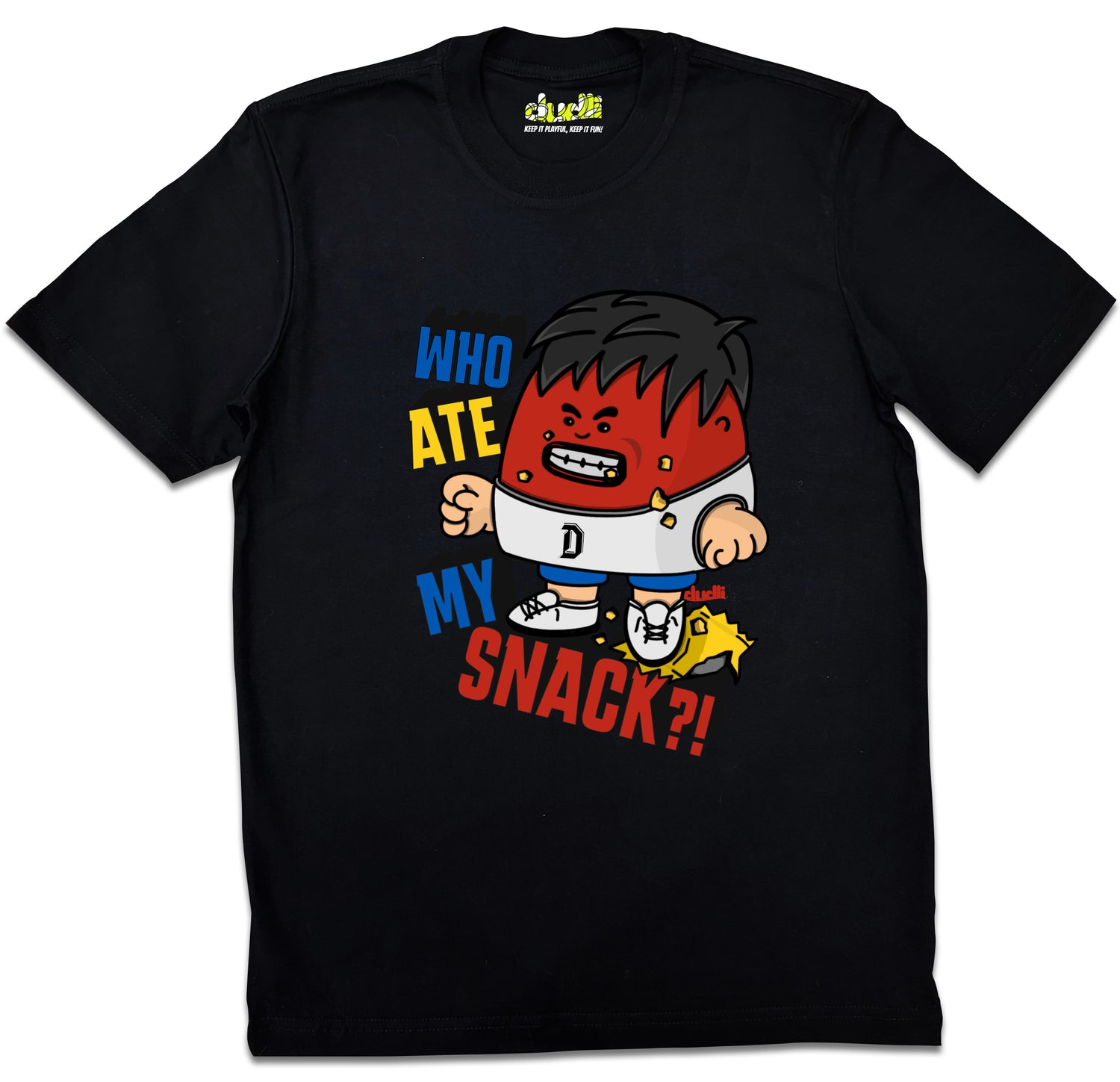 Dudli Graphic Tees - Who Ate It? (MAD Dot) - regular_fit