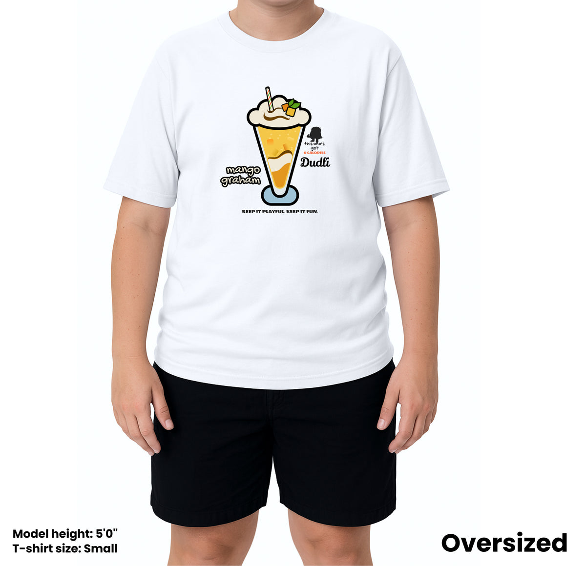 Dudli Graphic Tees Mango Graham - oversized_fit