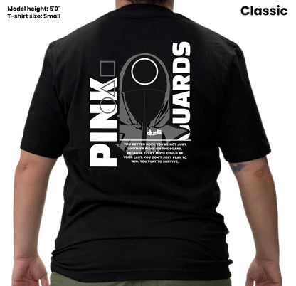 Dudli Graphic Tees - Pink Guards - Masked - regular_fit