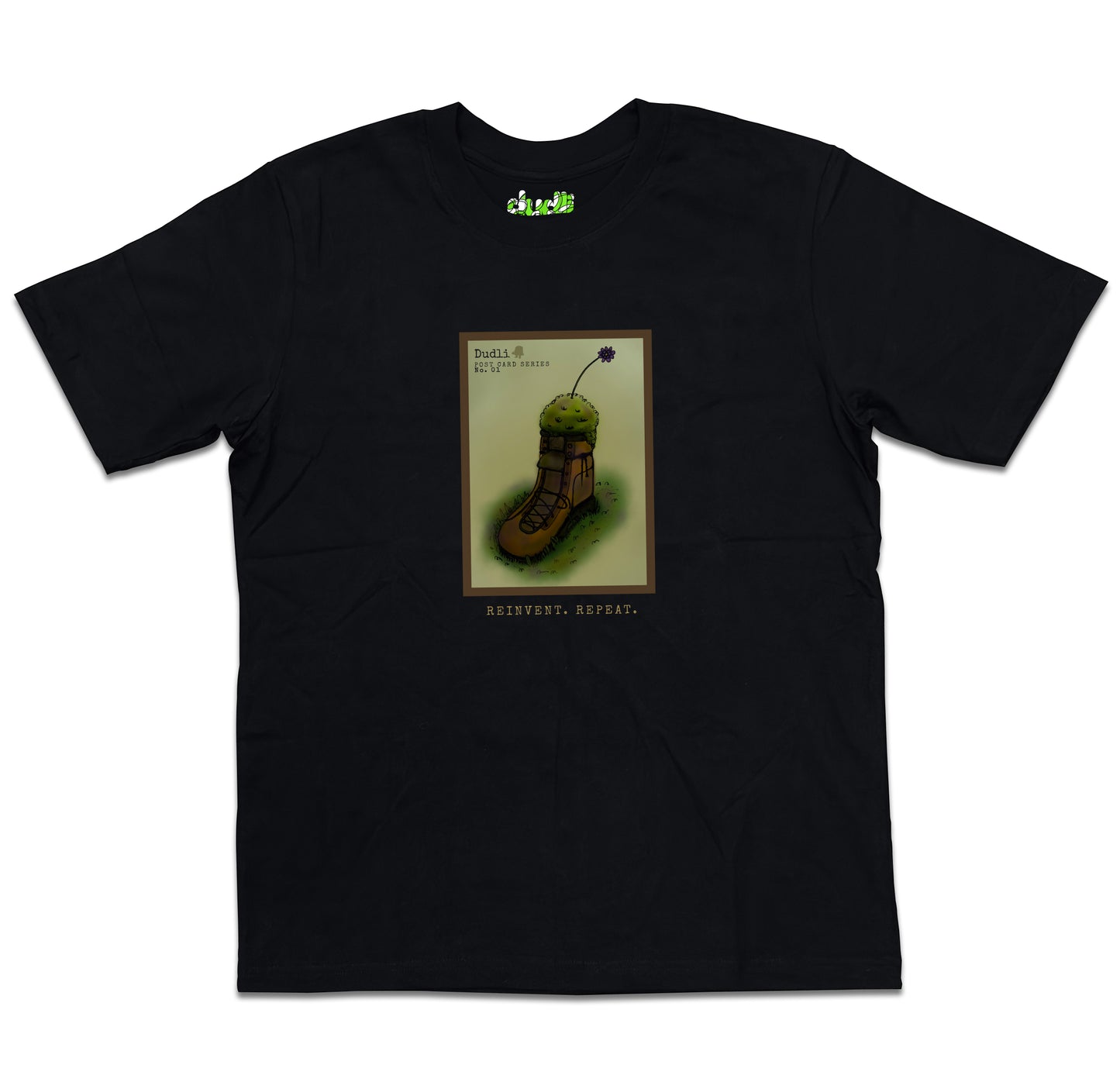 Dudli Graphic Tshirts - Boot - oversized_fit