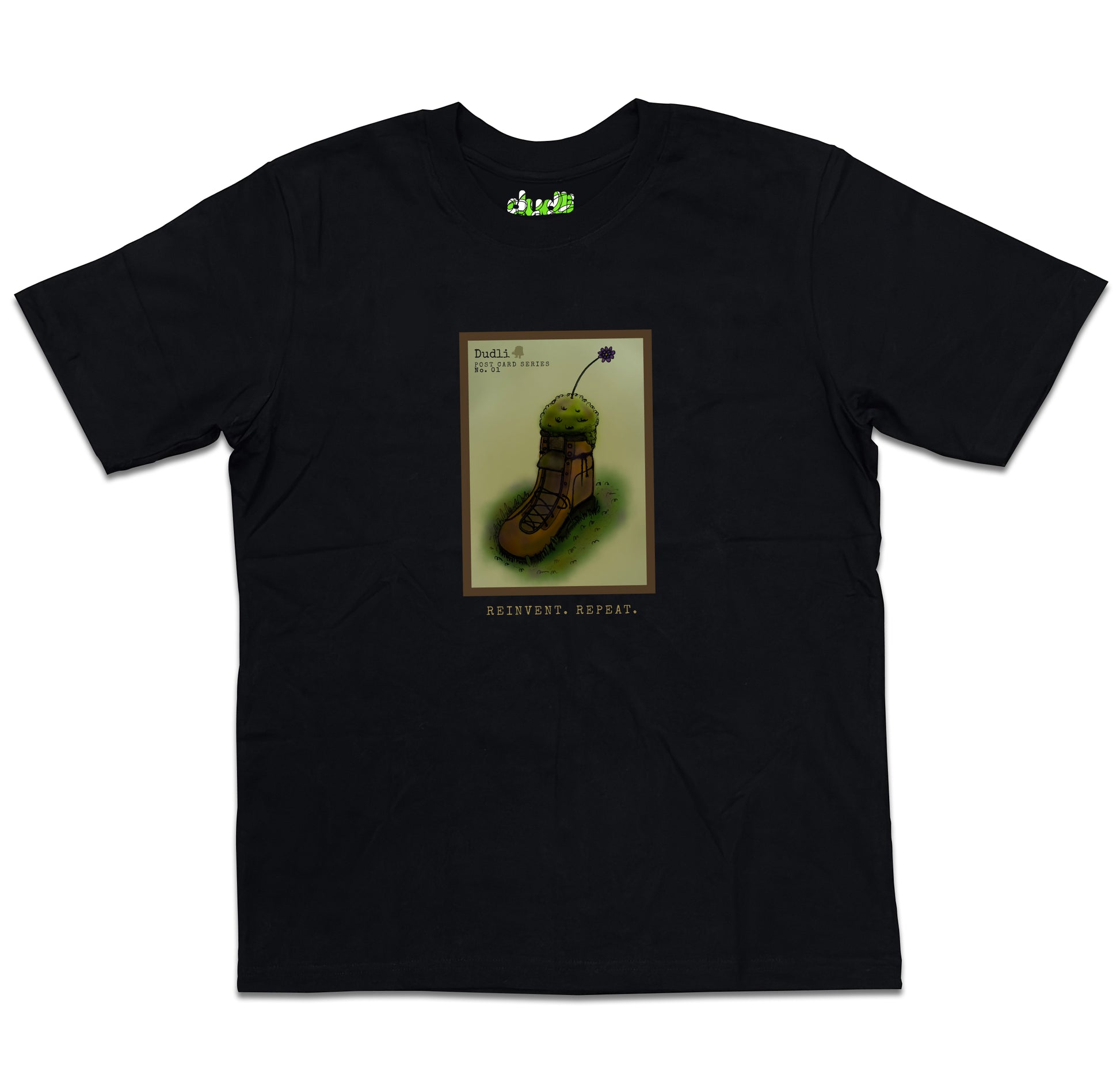 Dudli Graphic Tshirts - Boot - oversized_fit