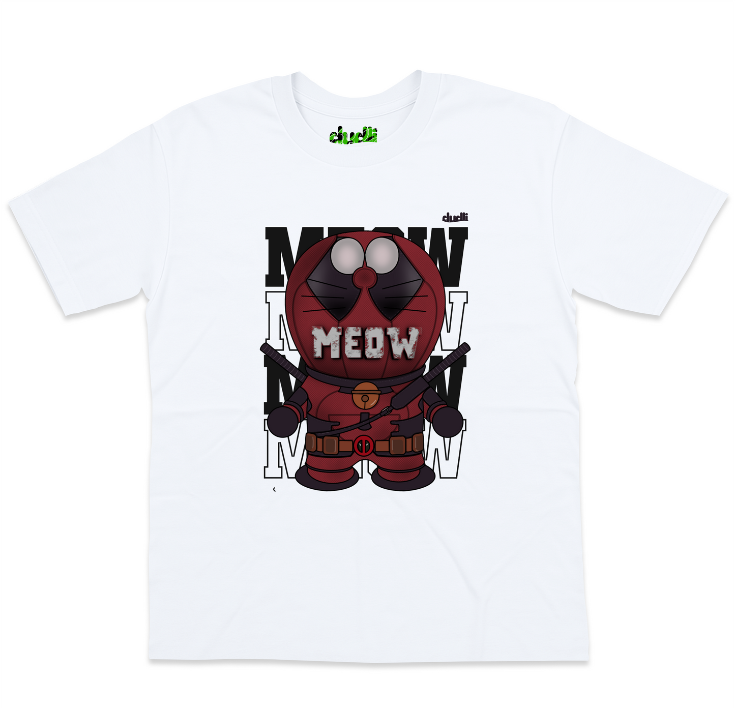 Dudli Graphic Tees - MEOW (Reimagined) - oversized_fit