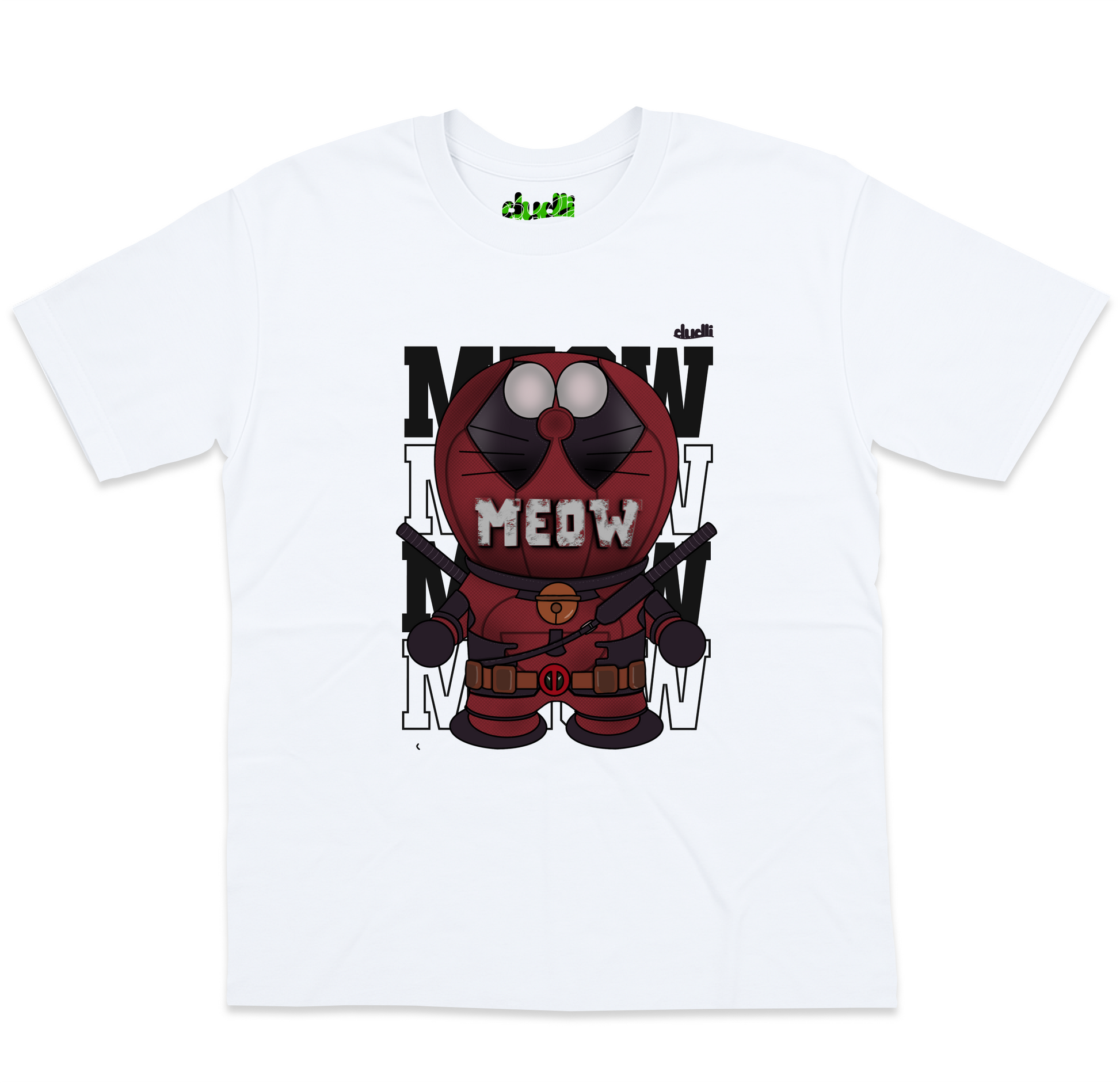 Dudli Playful Graphic T-shirts MEOW (Reimagined)1