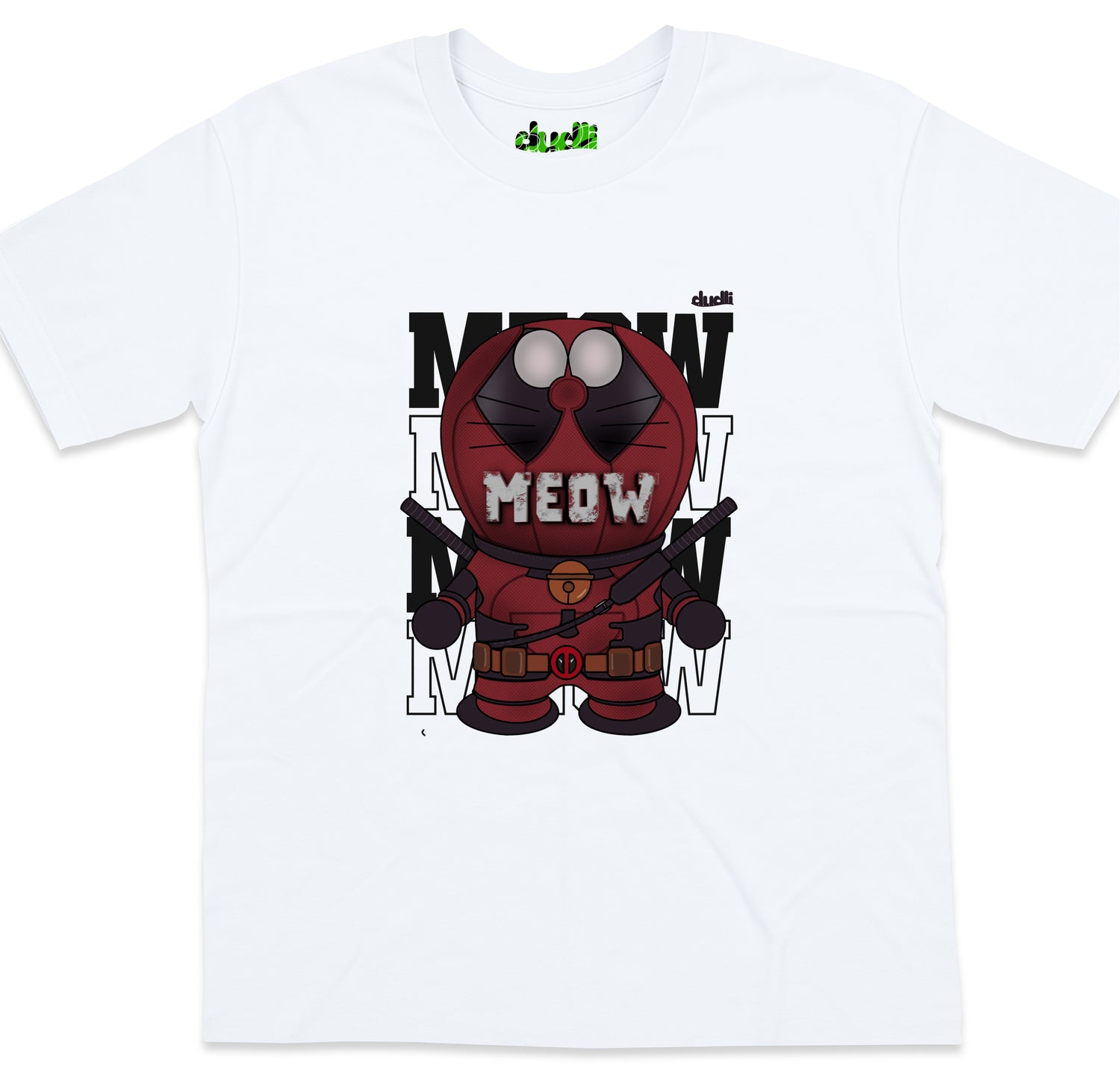 Dudli Graphic Tees - MEOW (Reimagined) - oversized_fit