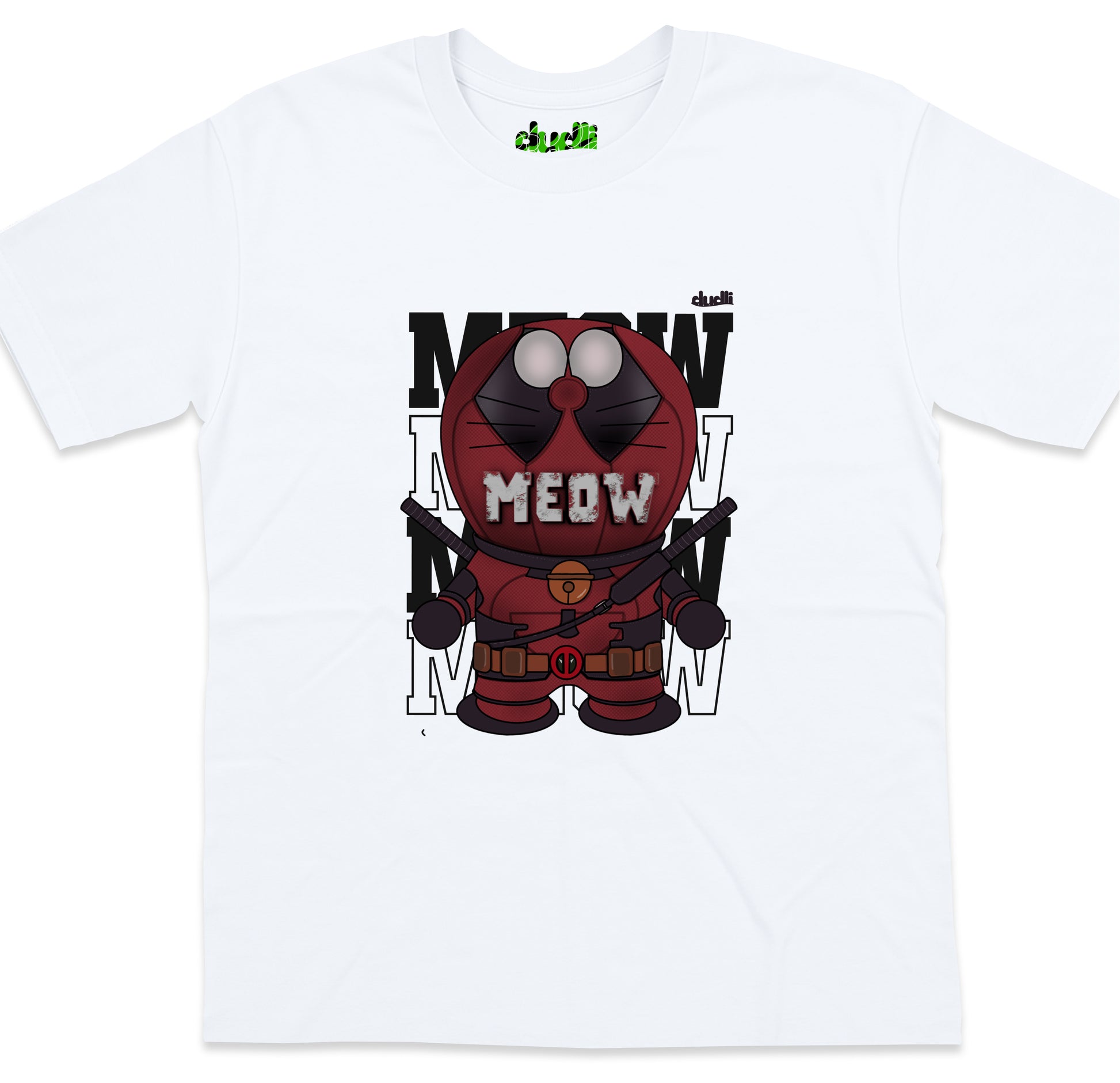 Dudli Graphic Tees - MEOW (Reimagined) - oversized_fit