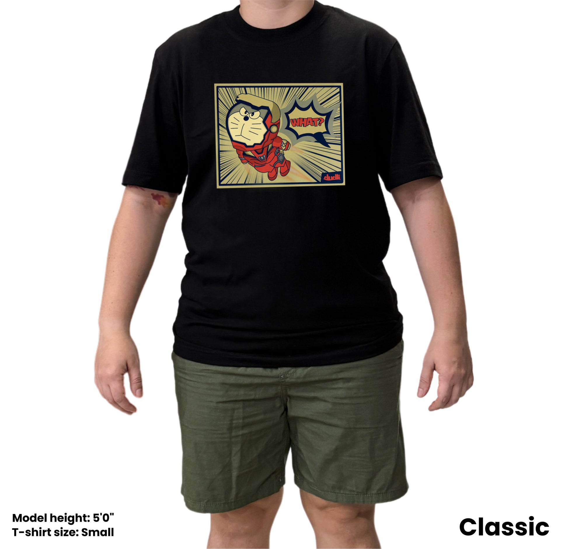 Dudli Playful Graphic Tshirts - Reimagined - What? - regular_fit