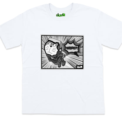Dudli Graphic Tees - What? (Reimagined) - Classic Panel - oversized_fit