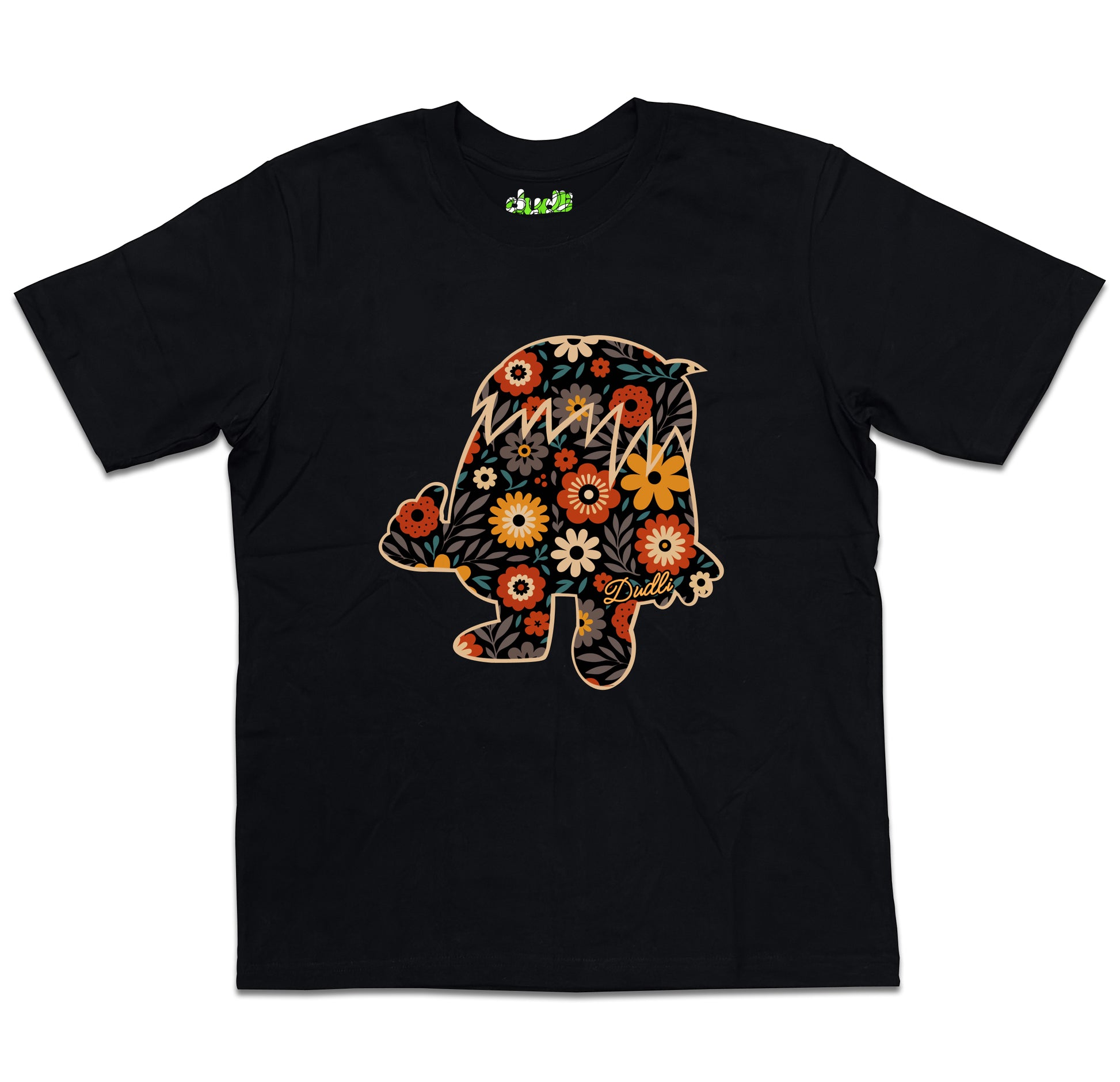 Dudli Graphic Tshirts - Where's Dot - Bloomed - oversized_fit