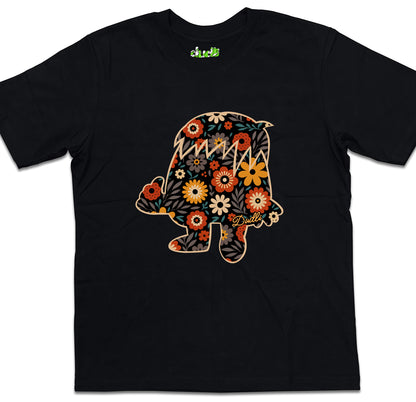 Dudli Graphic Tshirts - Where's Dot - Bloomed - oversized_fit