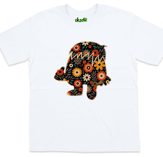 Dudli Graphic Tshirts - Where's Dot - Bloomed - oversized_fit