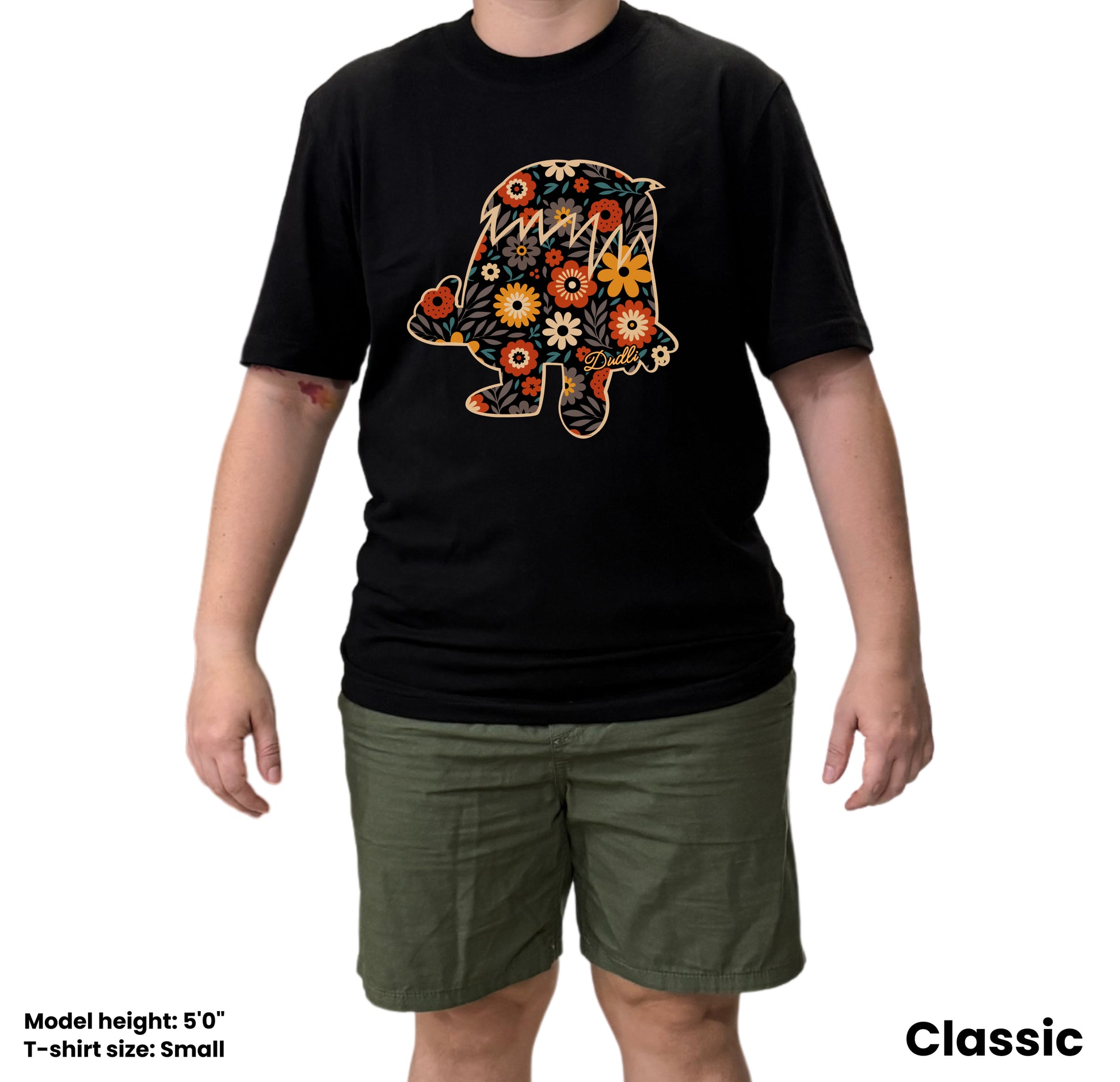 Dudli Graphic Tshirts - Where's Dot - Bloomed - regular_fit