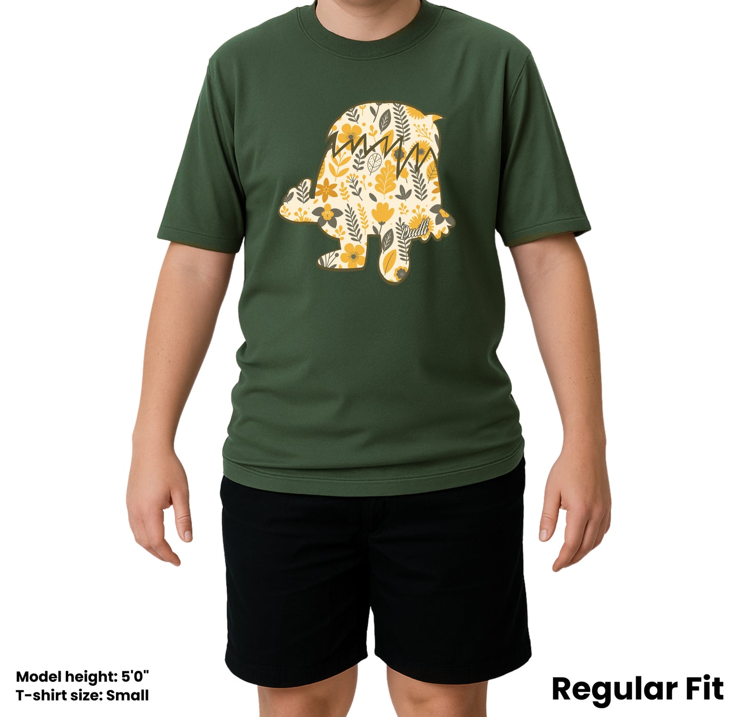 Dudli Graphic Tshirts - Where's Dot - Calm - regular_fit