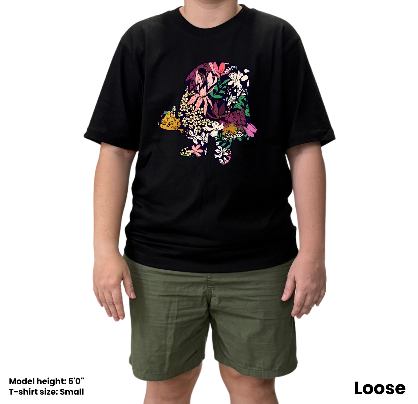 Dudli Graphic Tshirts - Where's Dot - Dark Jungle - oversized_fit