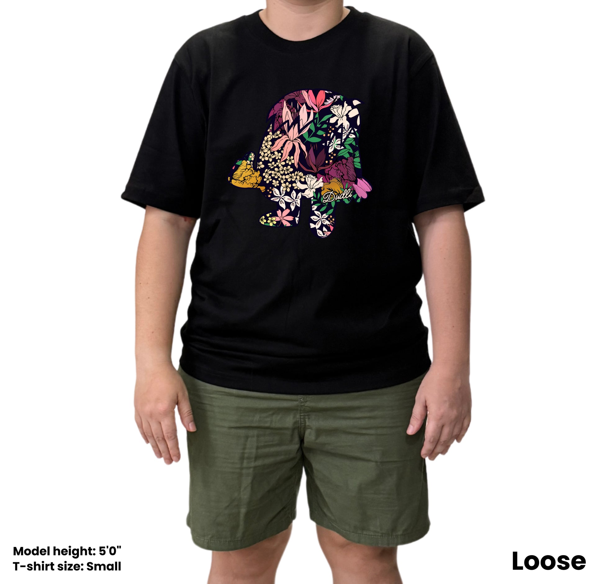 Dudli Graphic Tshirts - Where's Dot - Dark Jungle - oversized_fit